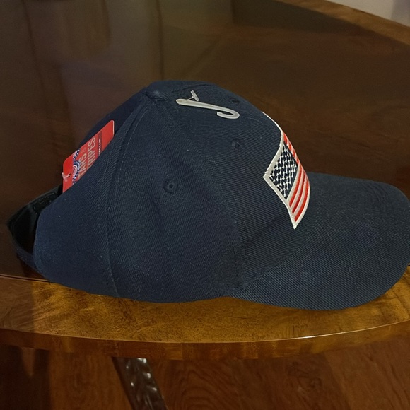 Baseball cap with flag, NWT - Picture 2 of 5
